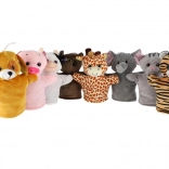 Burattino in peluche a forma di animaletto 24 cm