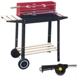 Curron RedBend GM2000S barbecue da giardino con soffiatore e girarrosto