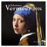 Calendario Note Johannes Vermeer 2026