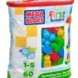 Mega Bloks First Builders sacco grande di mattoncini (60 pz)