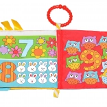 Libretto in stoffa per neonati 15 × 15 cm