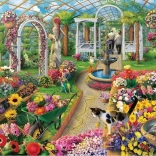 Puzzle Colori della vetrata 1500 pezzi