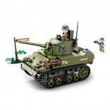 Sluban Army WW2 piccolo carro armato alleato – set di costruzione