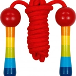 Corda per saltare regolabile Arcobaleno 200 cm