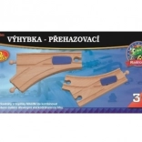 Scambio a incrocio Maxim per trenini