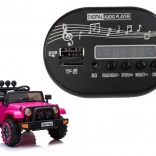 Pannello musicale per auto elettrica per bambini a batteria