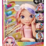 Testa per acconciature RAINBOW HIGH Bella 4 in 1
