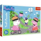 Puzzle MAXI 24 pezzi – giornata attiva con PEPPA