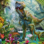 Pittura con diamanti – mondo dei dinosauri 30 × 40 cm