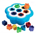 quercetti inseritore daisy – fiore modellabile per bambini piccoli