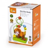 Labirinto in legno con cagnolino