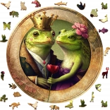 Puzzle di legno Amore e rane 505 pezzi