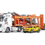 Auto bisarca a retrocarica 56 cm con 4 auto, effetti luminosi e sonori