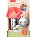 Sonagli sensoriali Fisher-Price Planet Friends – apina e fiorellino
