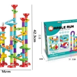 pista per biglie – set di costruzione 113 pezzi