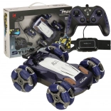 Auto radiocomandata con ruote omnidirezionali e controllo gestuale