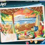 CreArt Painting Premium Series B Spiaggia