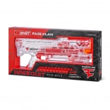 X-Shot FAZE CLAN Ragequit Round blaster trasparente per palline in foam