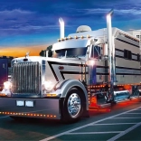 Norimpex pittura di diamante Camion d'argento 30x40 cm