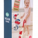 Aspirapolvere interattivo per bambini 3+ con elettro-spazzola e palline di polistirolo