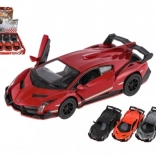 Modello di auto Lamborghini Veneno metallo/plastica 13 cm a frizione