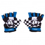 Guanti per bambini Globber Navy Blue Racing XS