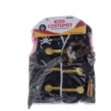 Costume da pirata per bambini con sciabola e accessori