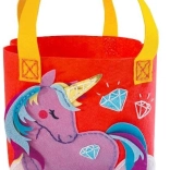 Set creativo – borsetta viola unicorno Robotini in feltro