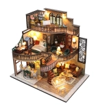 Mini casetta Padiglione dei Sogni – kit di montaggio con illuminazione LED 2KIDS TOYS