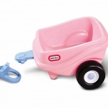 Rimorchio rosa LITTLE TIKES Cozy Coupe per cavalcabili
