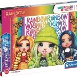Puzzle Brillante Rainbow High: Poppy, Jade e Skyler 104 Pezzi