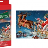 Dipinto di diamanti Babbo Natale 30x40cm