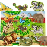 Puzzle sonori Animali dello Zoo