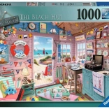 Puzzle Ravensburger La mia casetta sulla spiaggia My Haven No7 1000 pezzi