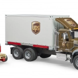Bruder camion Mack UPS con carrello elevatore