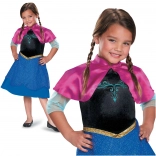 Costume per bambina Disney Frozen Anna 109–123 cm (5–6 anni)