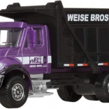 Matchbox Working Rigs camion ribaltabile viola