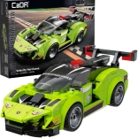 Set di costruzione CaDA auto cittadina verde Velocity Hurricane 165 pezzi