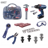 Valigetta degli attrezzi per bambini con suoni e luci