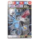 Set da poliziotto per bambini con pistola, manette e distintivo