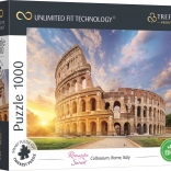 Puzzle TREFL UFT Romantic Sunset: Colosseo Roma 1000 pezzi