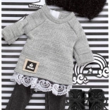 Abitino per bambola PENELOPE 34 cm con scarpette