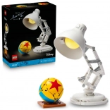 LEGO Ideas Disney Pixar Luxo Jr. – lampada collezionabile snodabile con pallone