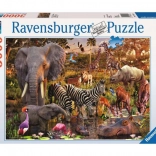 Puzzle Ravensburger Animali Africani 3000 pezzi