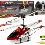 Elicottero RC con giroscopio SYMA S107G rosso
