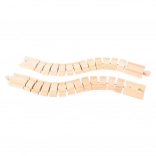 Binario in legno flessibile 2 pz BIGJIGS RAIL