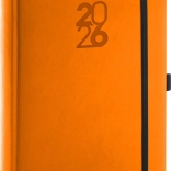 Agenda quotidiana Notique arancione 2026, 15 x 21 cm