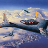 Modello di aeroplano Arado AR E.555 in scala 1/72