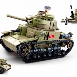 Sluban Army carro armato medio italiano 2in1 set di costruzione