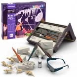 Scavi di ossa di dinosauro 6 in 1 – set paleontologico per bambini